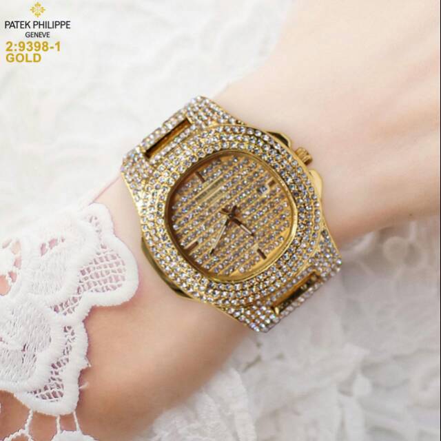 AM MEREK PATEK PHILIPPE GENEVE DIAMOND 

SERI: 9398-1
K