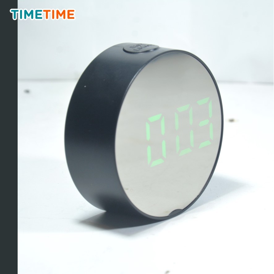 Jam Meja Smart Alarm Digital LED Desk Clock Free Baterai