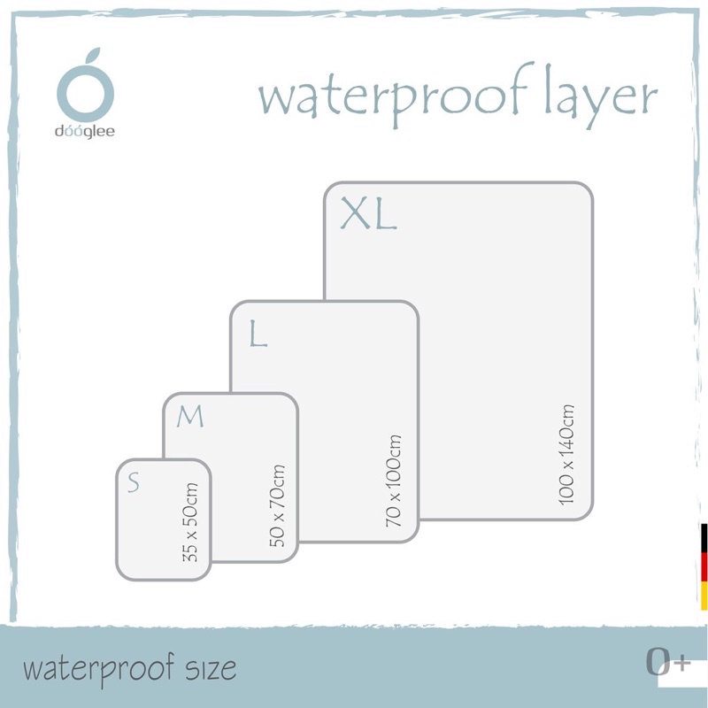 Dooglee Waterproof Layer XL / Perlak Alas Ompol