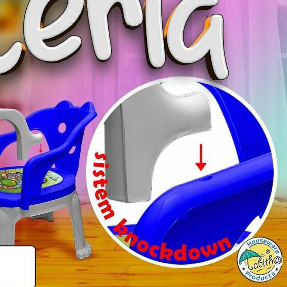 KURSI MAKAN BAYI / KURSI MEJA MAKAN ANAK PLASTIK / KURSI ANAK TABITHA