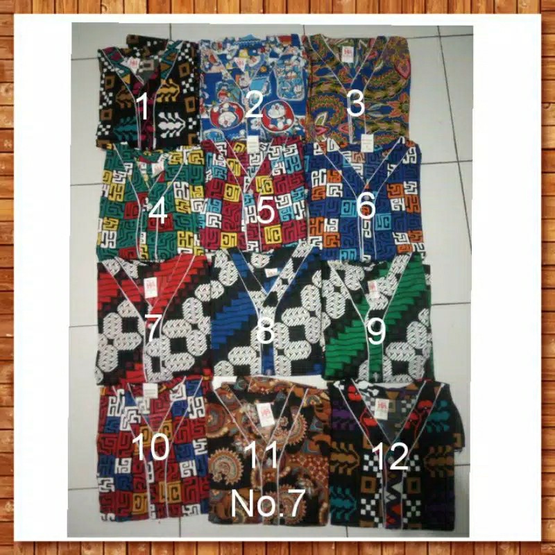 Batik Bagansiapiapi Anak Uk.7 / Utk Anak 7 Thn