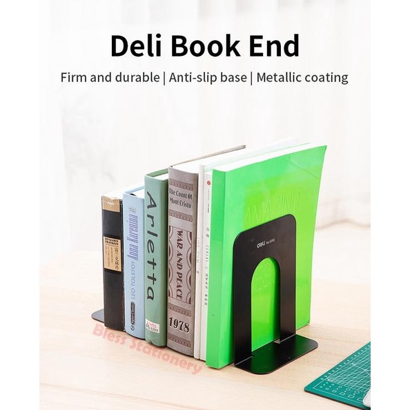 

Deli Book End / Penahan Buku Pembatas Buku (E9262) Terlaris