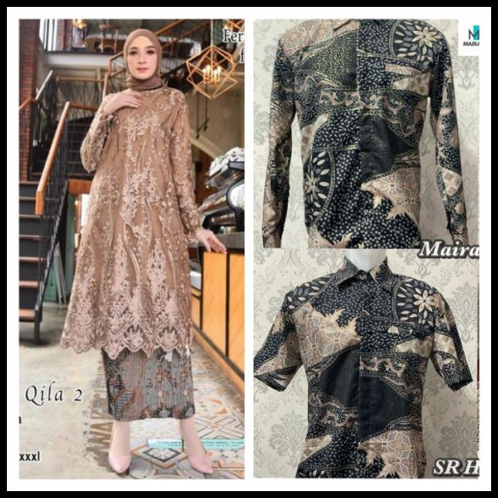 Termurah Setelan Kebaya Couple 2022 / Kebaya Couple Modern / Dress Couple Bestseller