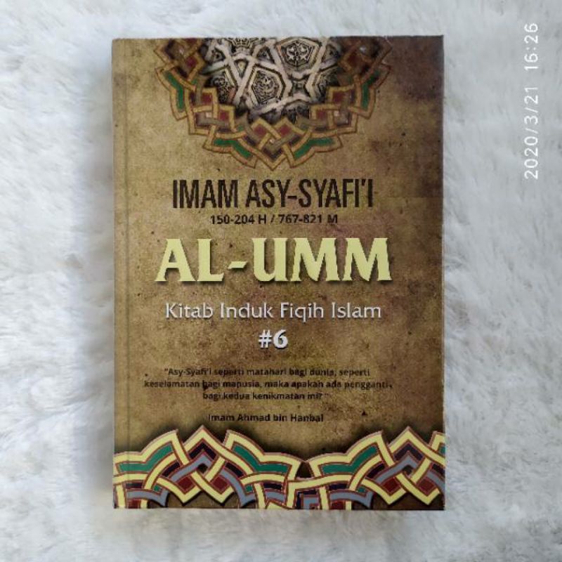 Terjemah Kitab Al Umm Imam Asy Syafii Jilid 6 Repiblika