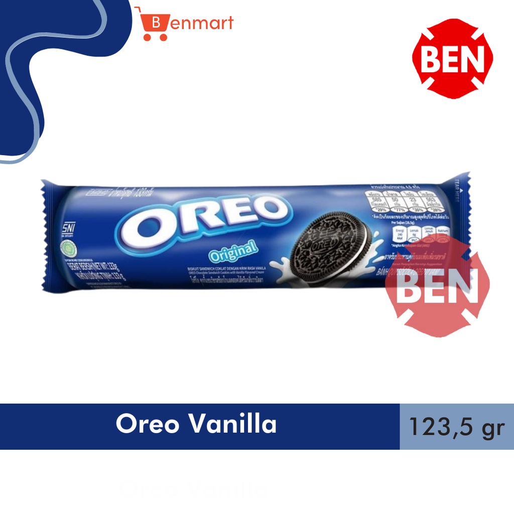 

Oreo Original Vanilla Roll 123,5g 123,5gr 123,5 g gr - Biskuit