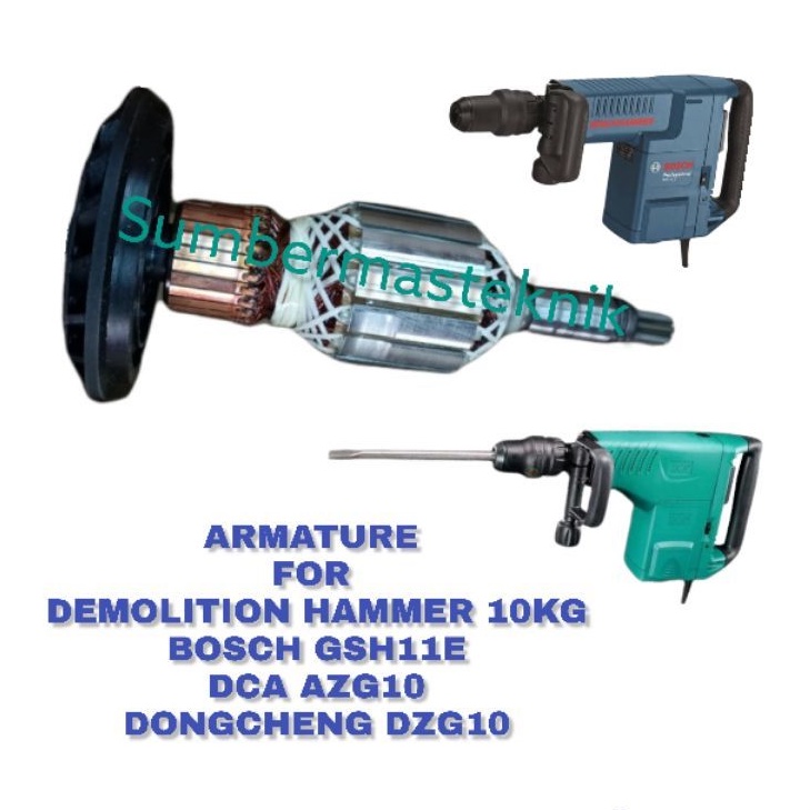 ARMATURE FOR DONGCHENG DZG10 ANGKER DEMOLITION DONGCHENG DZG 10 BULL