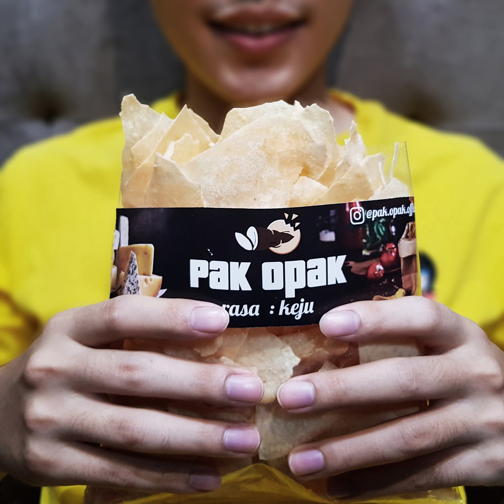 

Kerupuk Singkong Pak Opak Rasa Keju (Keripik Lokal Oleh-oleh)