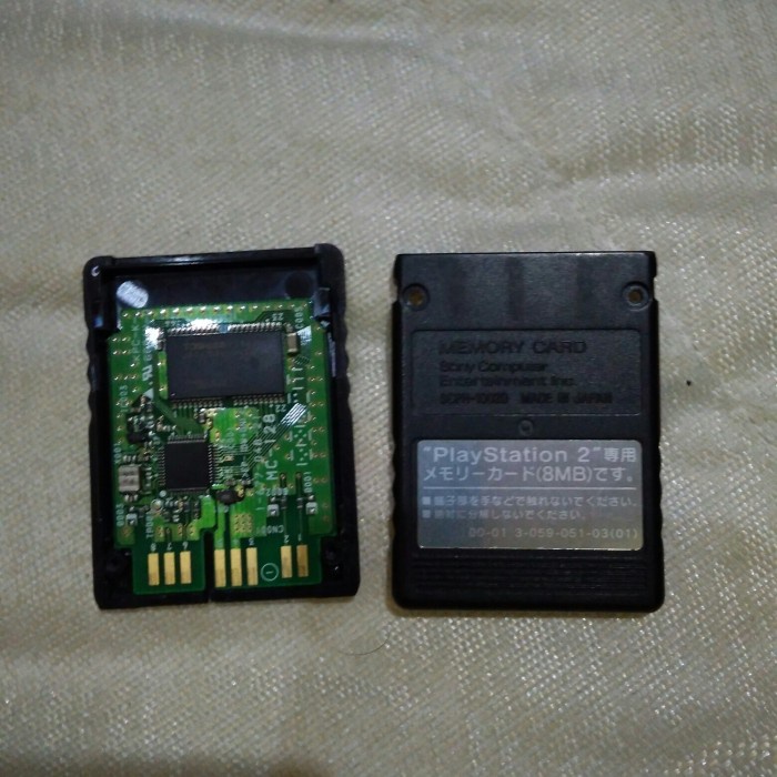 [READY] memory card PS2 original mesin
