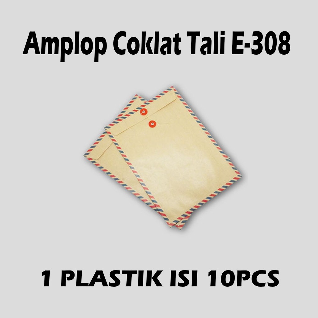 

Amplop Coklat 1/2 Folio Tali 308 Amplop Airmail Lamaran Kerja