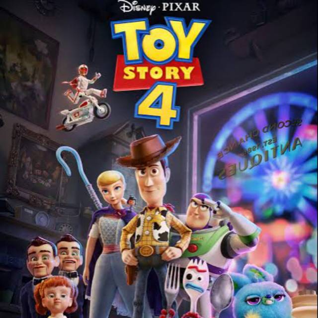 Kaset DVD film toy story 4