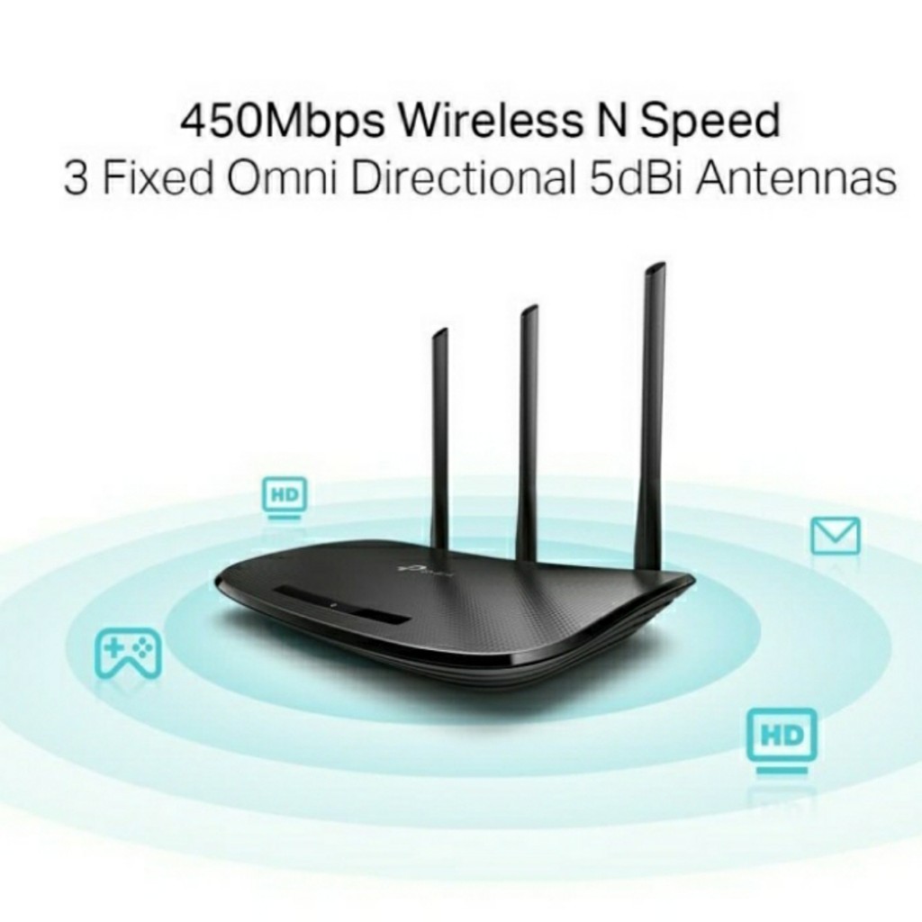 TP-Link TL-WR940N N450 Wi-Fi Router 450Mbps 2,4 GHz Wireless Access Point Range Extender