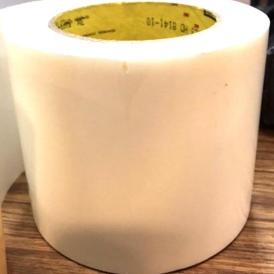 

Polyethylene 3M UHMW 5423 Isolasi Tape 4" x 18 meter Tape Isolasi 3M