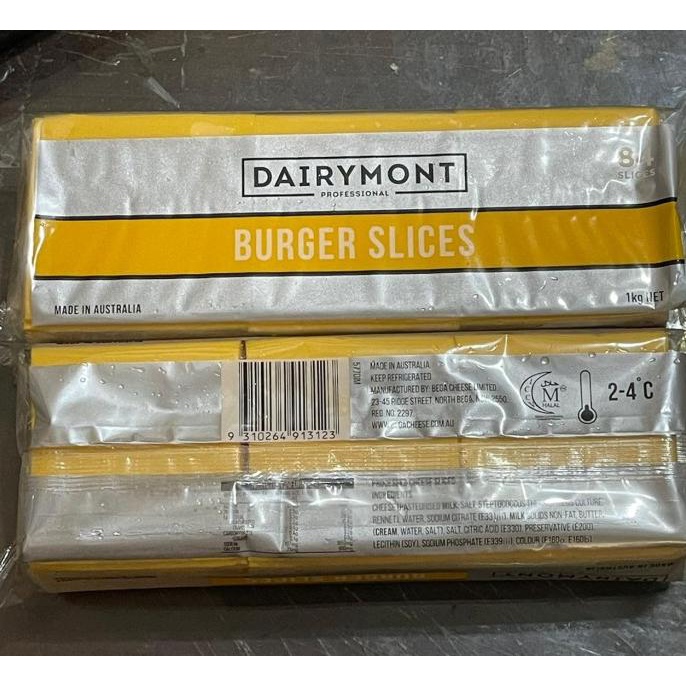 

BISA COD Dairy Mont Burger Slices - Dairymont Red Cheddar Slice isi 84