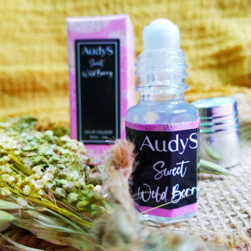 Parfum Roll On Wild Berry Audys aroma berry Bpom 3ml