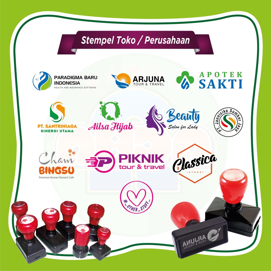 Jual Stempel Toko & Perusahaan | Shopee Indonesia