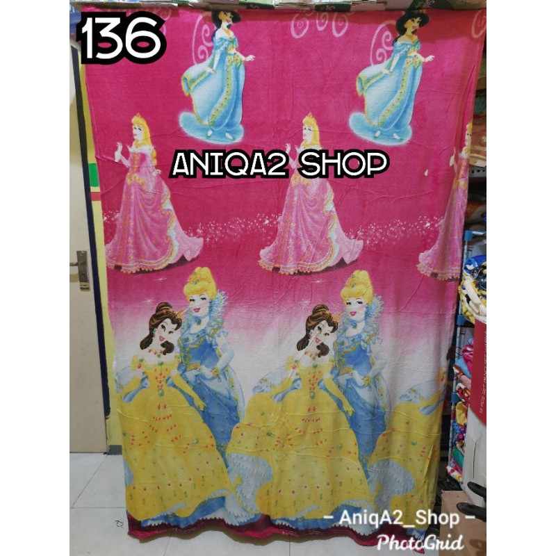 Selimut Karakter Princess