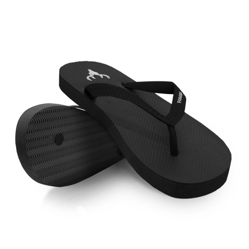 Sandal Panama Basic / Sendal Jepit Pria Hitam