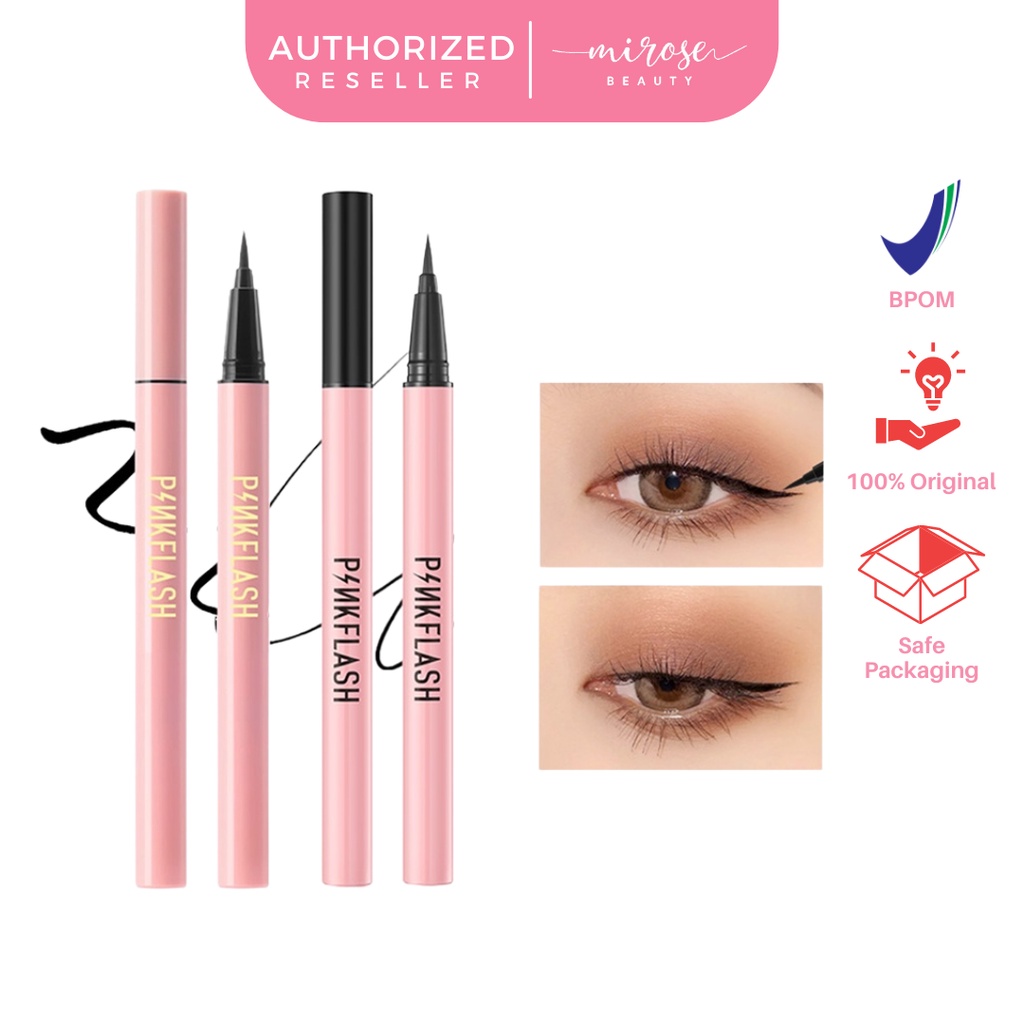 [BPOM] PINKFLASH E01 WATERPROOF EASY EYELINER