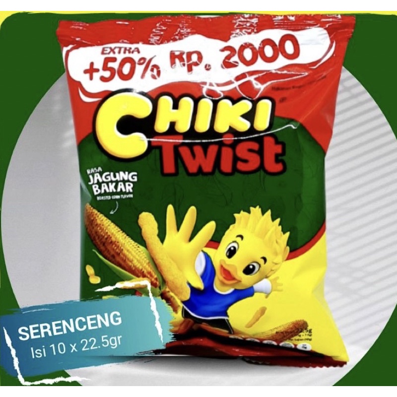 

chiki twist stick jagung bakar dan grilled chicken cheetos 10pcs