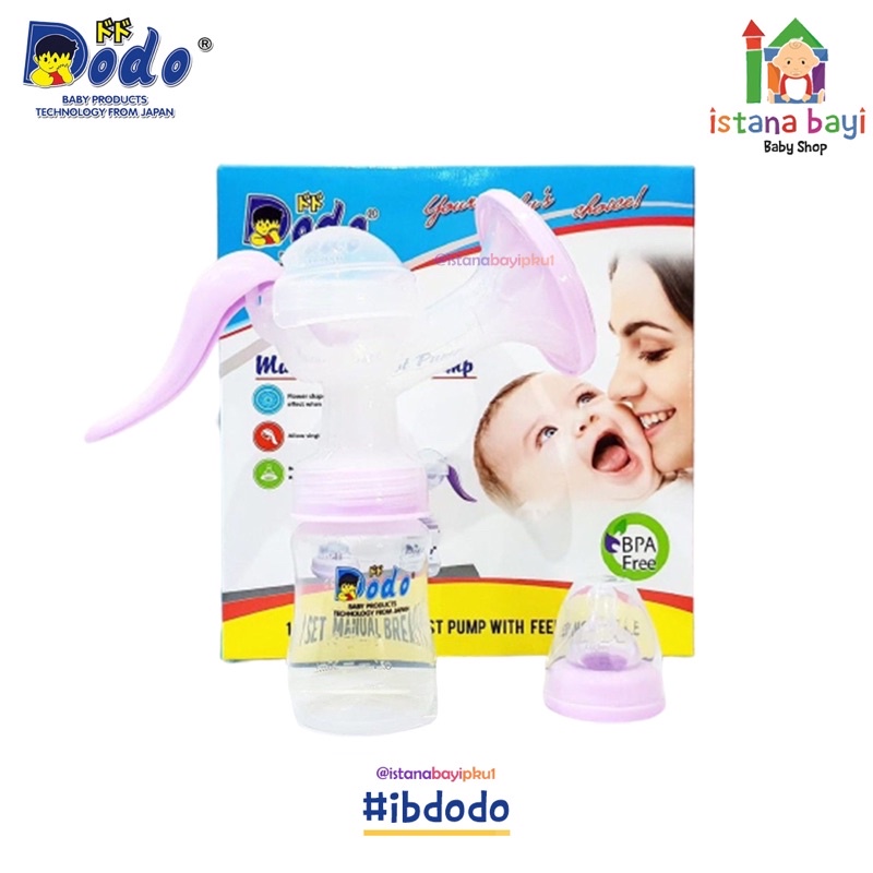 Dodo manual breast pump / Pompa Asi Manual DAC055