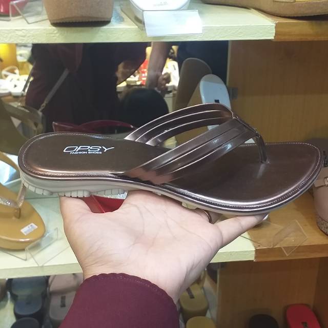 sandal opsy teplek 3stripe/sandal flat