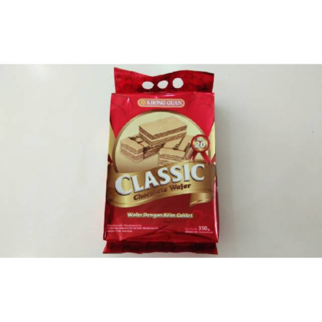 

Khong Guan Wafer Classic Chocolate 350 gr