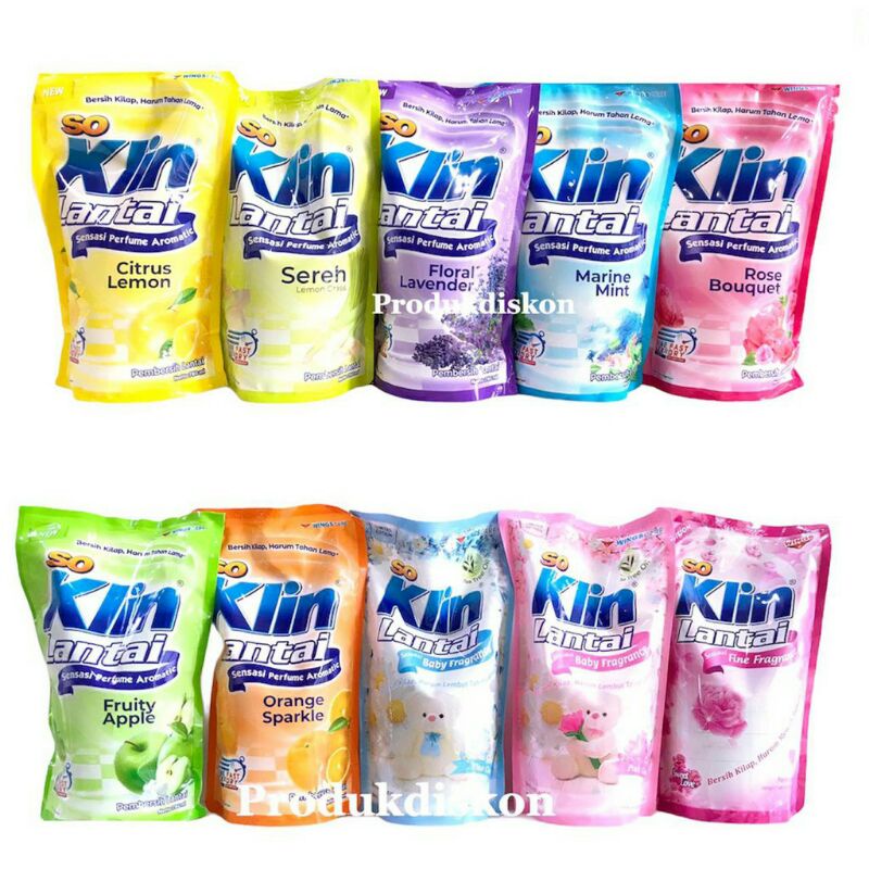 So Klin Lantai 780 ML