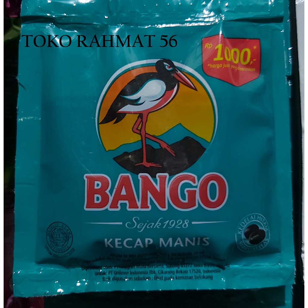 

KECAP BANGO SACHET KEMASAN 1000AN