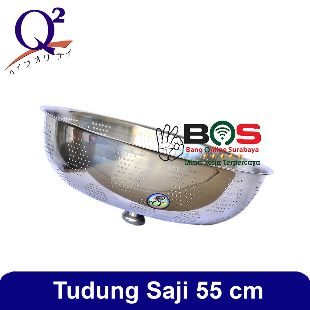 Tudung Saji Stainless Q2-2055 Q2 2055 Tutup Meja Makan