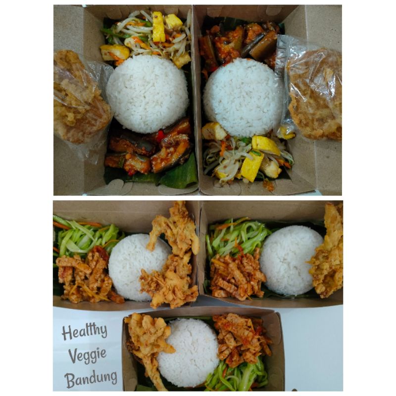 

Nasi Rames Vegan/Vegetarian