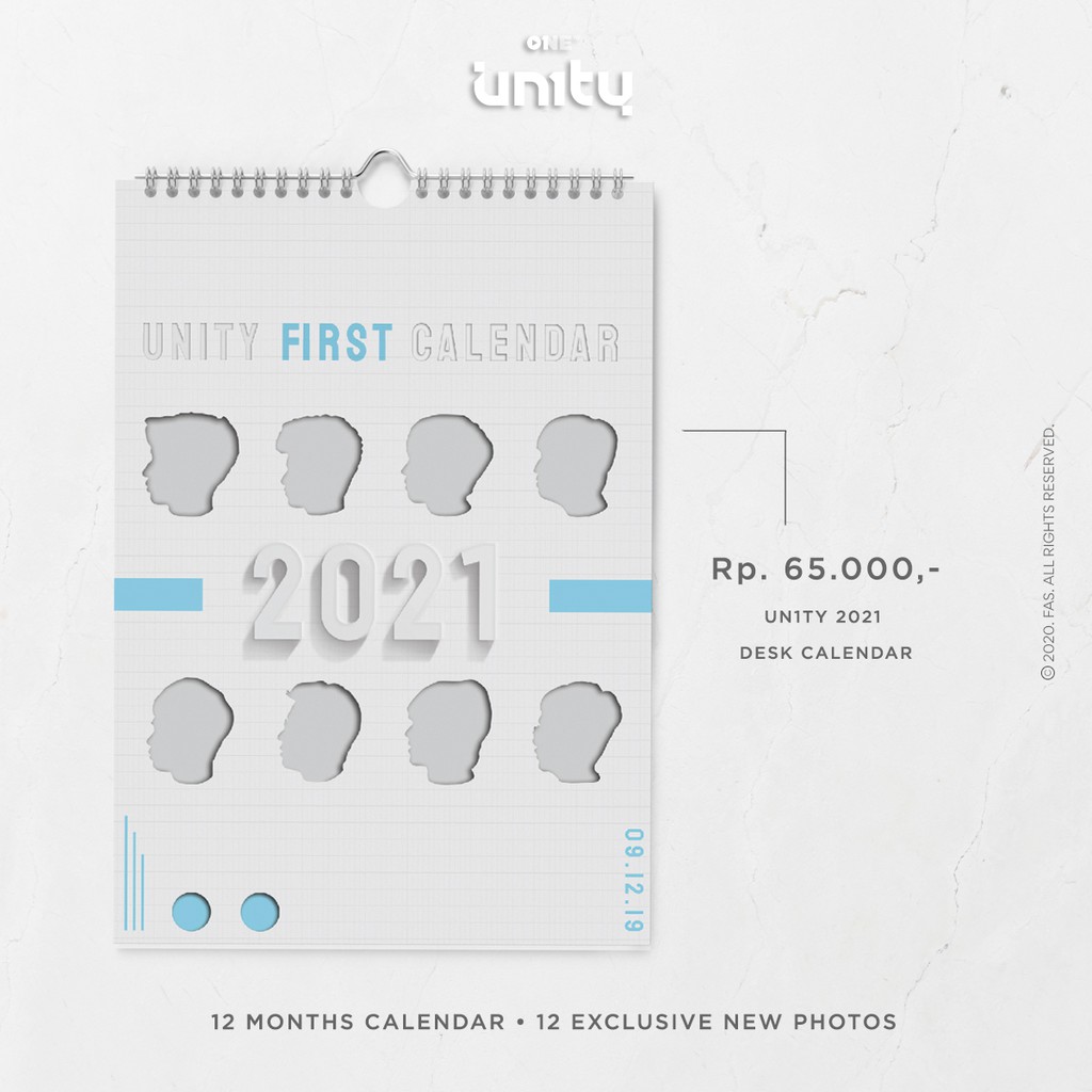 UN1TY 2021 UN1VERSARY Calendar