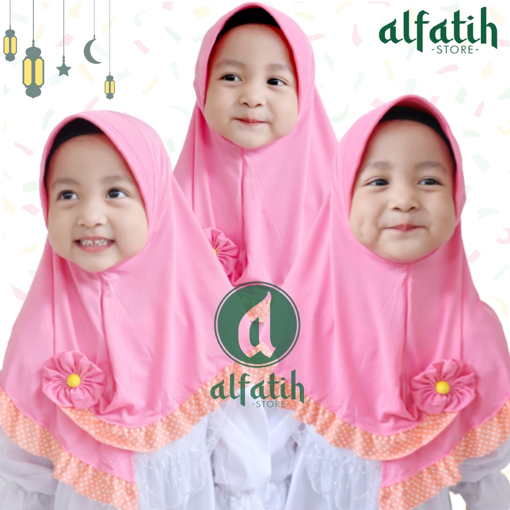 ALFATIH STORE / JILBAB ANAK LIVIA/ UMI PIPIK / JILBAB ANAK MURAH / HIJAB ANAK / HIJAB BAYI KERUDUNG / Kerudung Anak Jilbab Hijab Anak Bayi Perempuan / pastan baby / hijab anak / Jilbab Anak bayi Usia 0-3 Tahun Bahan Jersey Premium Nyaman Di Pakai