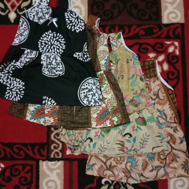 Dress batik anak/daster batik balita