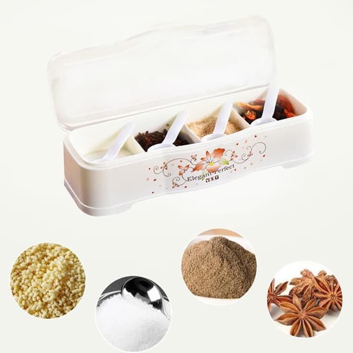 

SB062 Tempat Bumbu Dapur Tempat Garam Merica Kitchen Seasoning Box