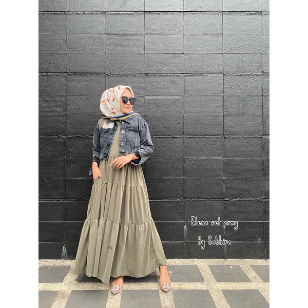 Set Jaket Inner Elena by Sabhira