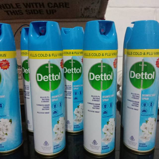 READY Dettol Disinfektan Disinfectant Spray Detol Virus Bactery
