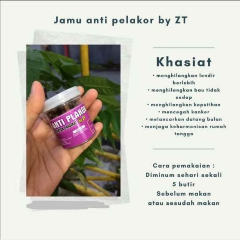 

Jamu Anti Plakor ZT