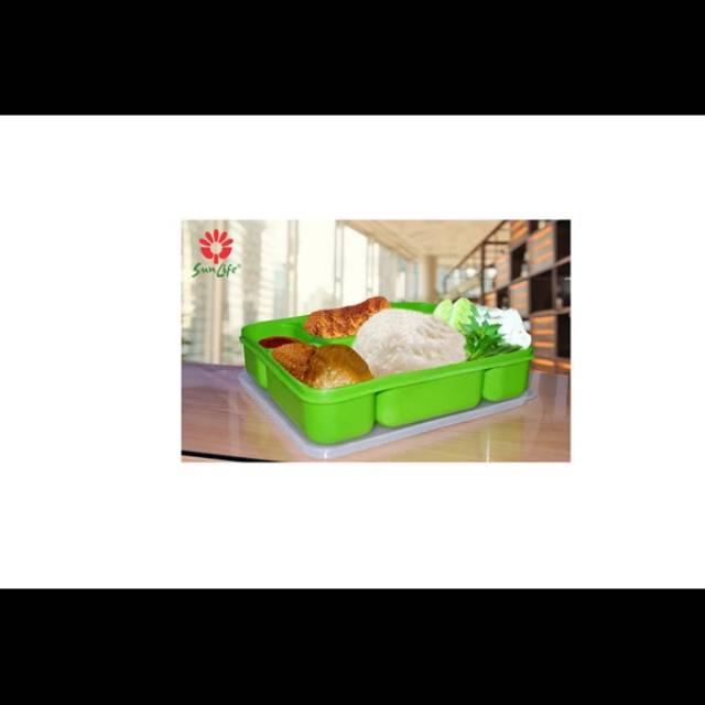Kotak Makan Catering harper lunch box, bekal makan kantor Sunlife