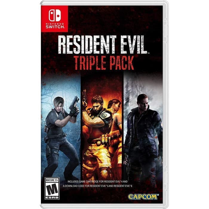 Nintendo Switch Resident Evil Triple Pack RE 4 - RE 5 - RE 6
