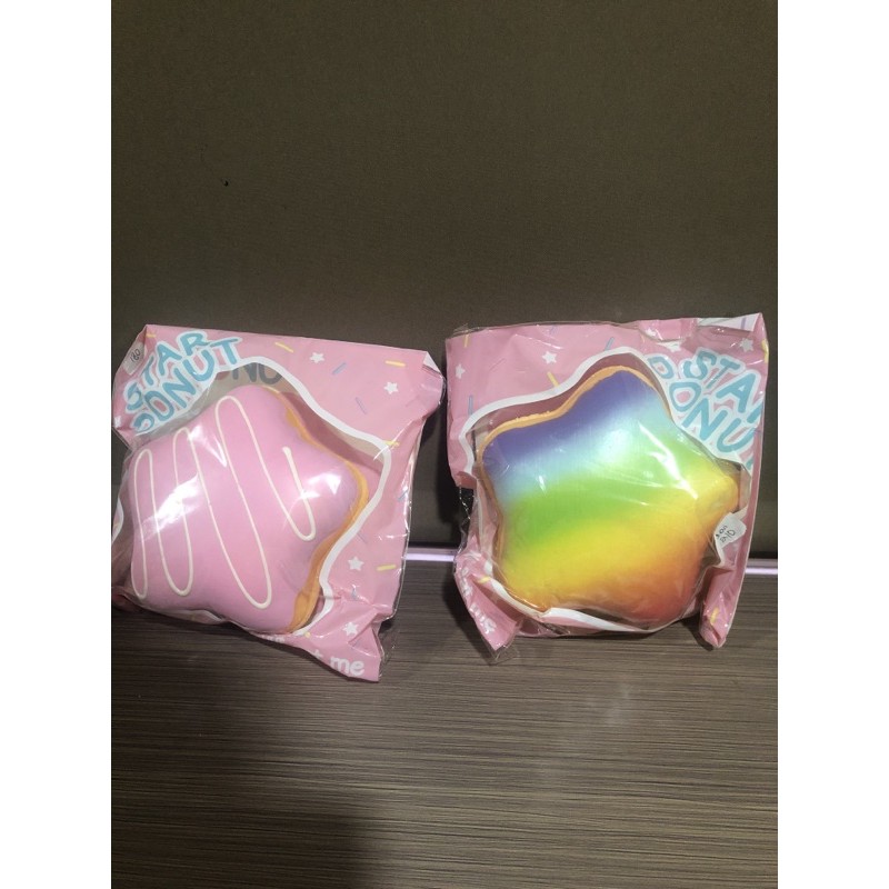 star donut squishy by punimaru x creamiicandy original