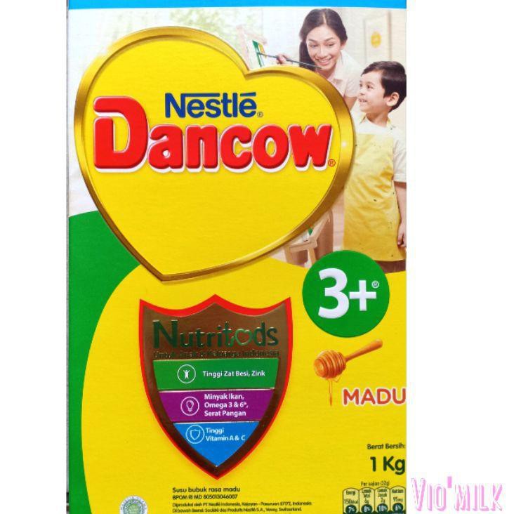 

【salebagus】 Dancow 3+ vanila dan madu 1kg exp may /april 2022