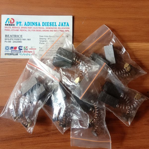 Carbon Brush untuk Dinamo Genset Denyo Kubota