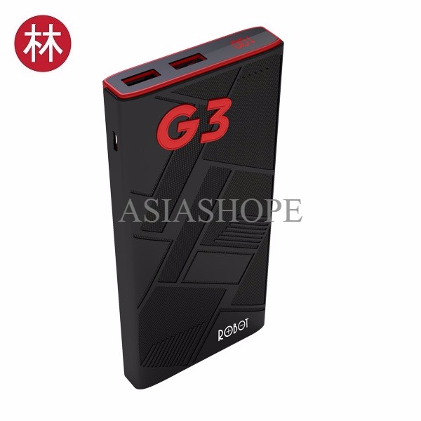 Vivan Power Bank Robot RT-G3 11000mAh Power Bank Black+Red