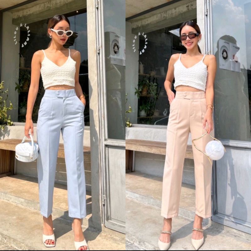 celana promthong 7/9 size XL wrn cream