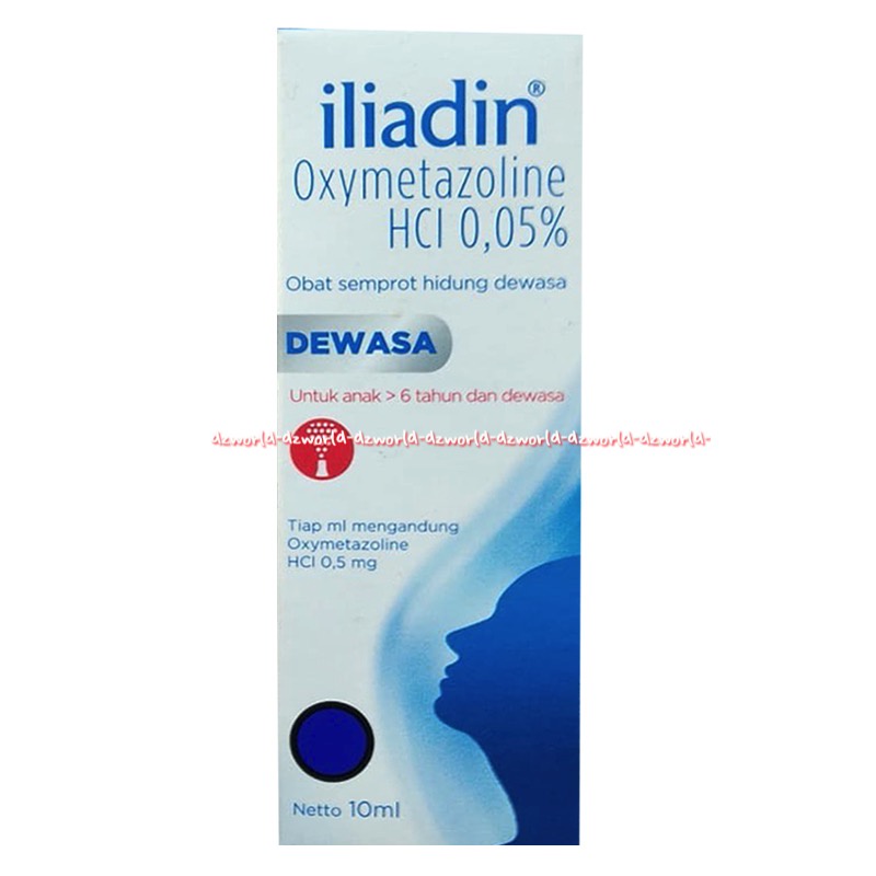 Iliadin Oxymetazoline Dewasa Obat Penghilang Flu 10ml iliadin