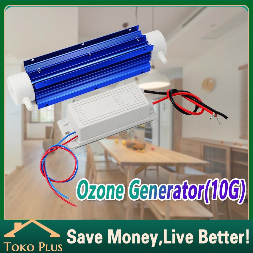 220V 10G Ozone Generator Tube Water Tabung Air Purifier Water Adjustable Purifier tabung ozon Water