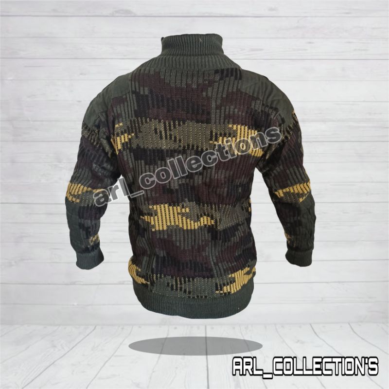 SWEATER RAJUT LORENG TNI MANUAL JAKET SWETER ARMY