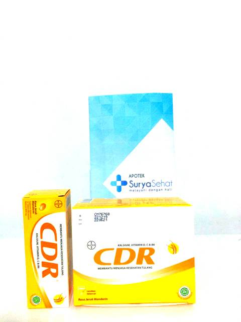 CDR Jeruk 1 strip isi 2 tablet effervescent / CDR Jeruk isi 10 tablet