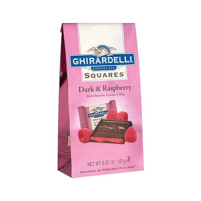 

Ghirardelli Dark Choco Rasp 5.32 Oz/Bag