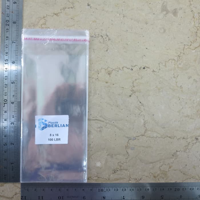 

Dijual Plastik OPP 8X16CM KW2 100LBR Lem atau Seal Berkualitas